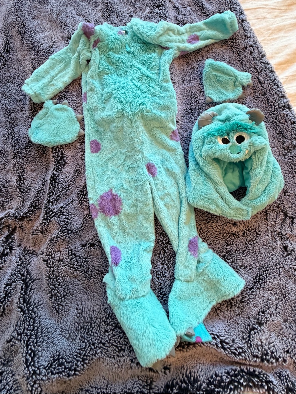 Like NewParty City Turquoise and Purple Sulley Plush Monsters, Inc. Kids Costume